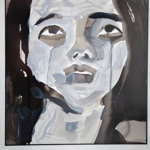 Hesitant portrait