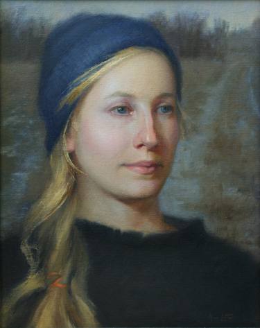 Original Classicism People Paintings by Inger Aino Lutter