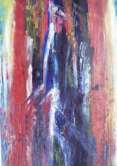 Print of Abstract Expressionism People Paintings by Mark Pol