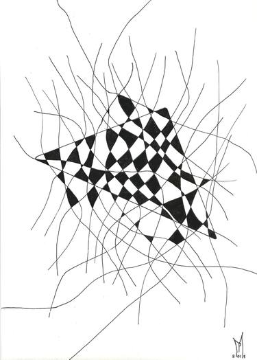 Print of Geometric Drawings by Mark Pol