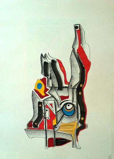 Original Abstract Drawings by Mark Pol