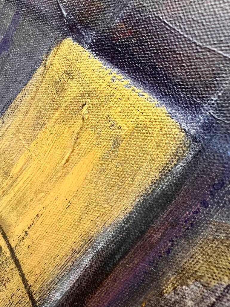 Original Abstract People Painting by Jenny Odom