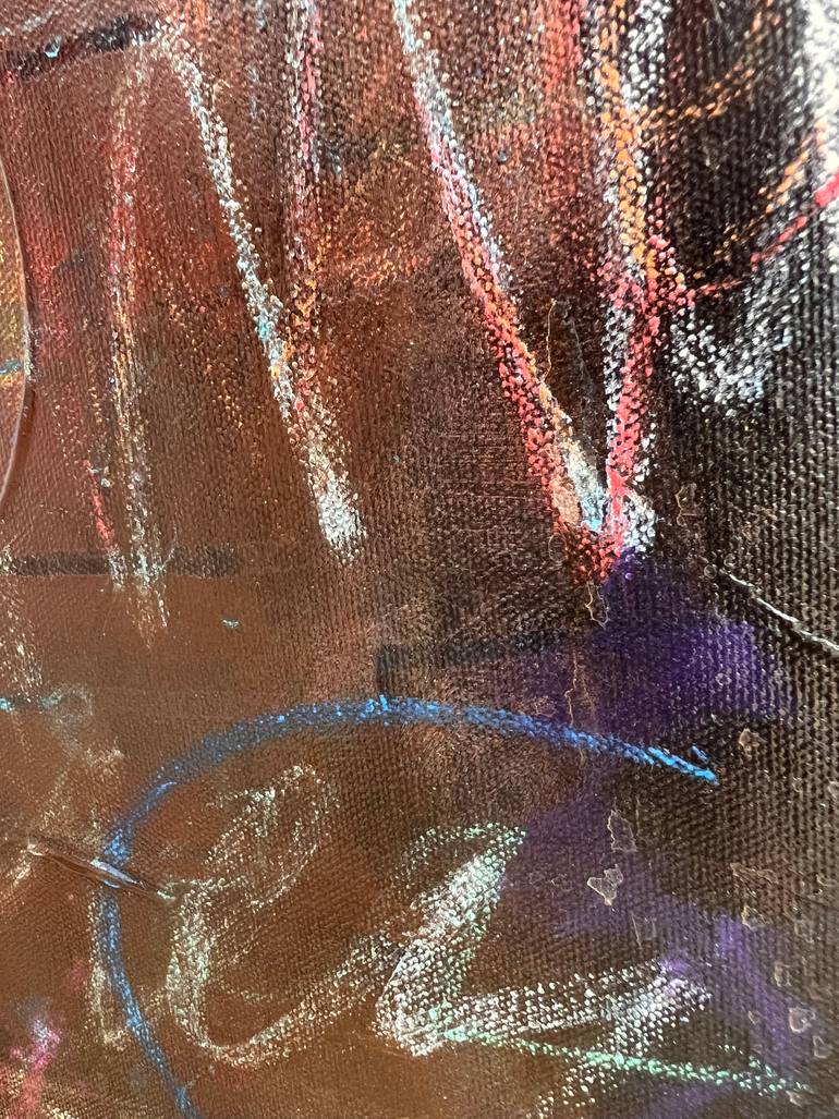 Original Abstract People Painting by Jenny Odom