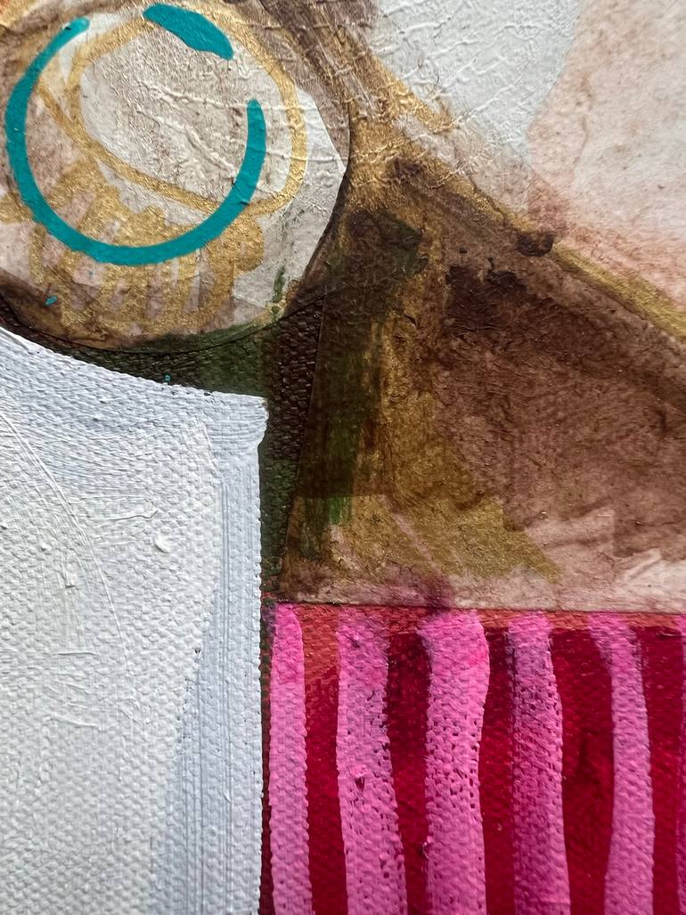 Original Contemporary People Mixed Media by Jenny Odom