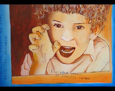 Print of Expressionism Children Paintings by Double O Roos