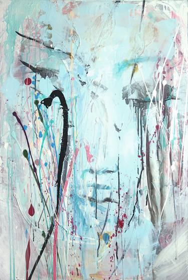 Original Abstract Expressionism Abstract Paintings by nina norden