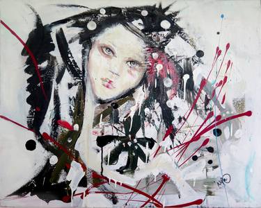 Print of Abstract Expressionism Fashion Paintings by nina norden