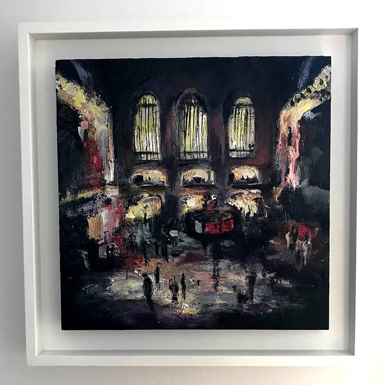 Original Interiors Painting by Anna-louise Felstead