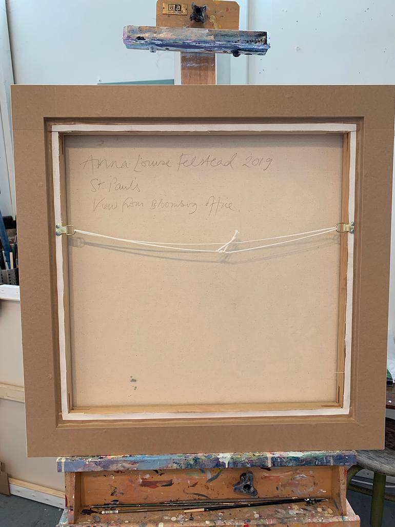 Original Abstract Cities Painting by Anna-Louise Felstead