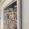 Framed painting