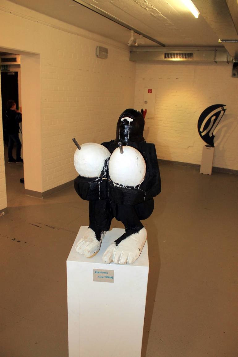 Original Surrealism Body Sculpture by Ivo Georgiev