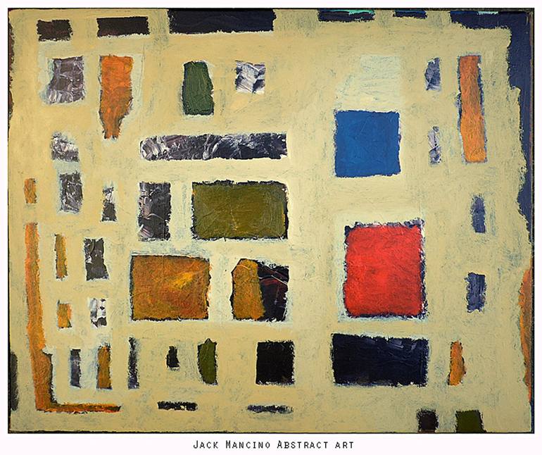 Fragmented District Painting By Jack C Mancino Saatchi Art