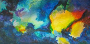 Print of Fine Art Abstract Paintings by Mademoiselle Lombardi