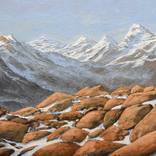 High Sierra Nevada Mountains by Frank Wilson