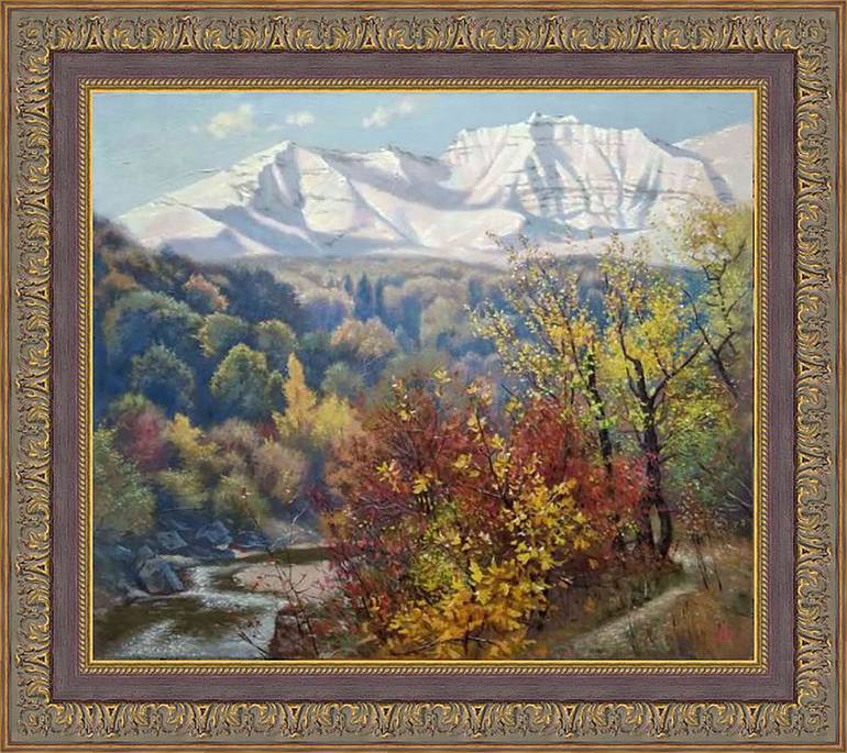 Original Realism Landscape Painting by Oleg Khoroshilov