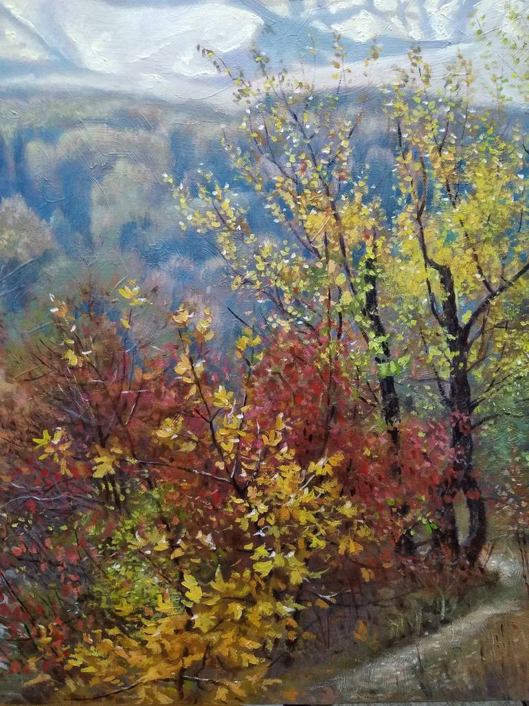 Original Realism Landscape Painting by Oleg Khoroshilov