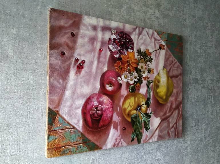 Original Realism Still Life Painting by Oleg Khoroshilov