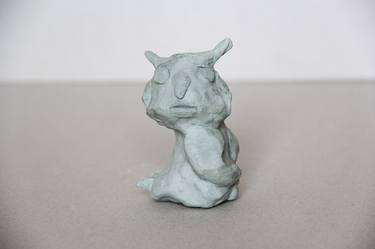 Original Figurative Animal Sculpture by Kate Polyakova