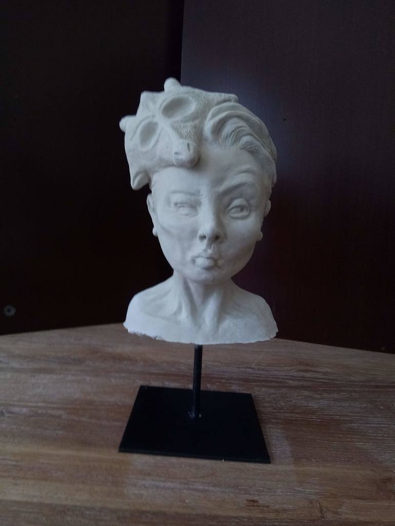 Original Portrait Sculpture by Jean Eric Ridonat