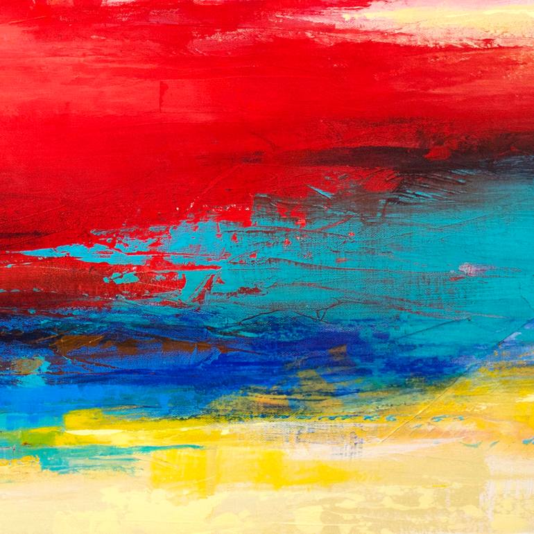Original Abstract Expressionism Nature Painting by Mary Maguire