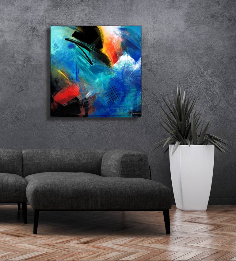 Original Abstract Painting by Mary Maguire