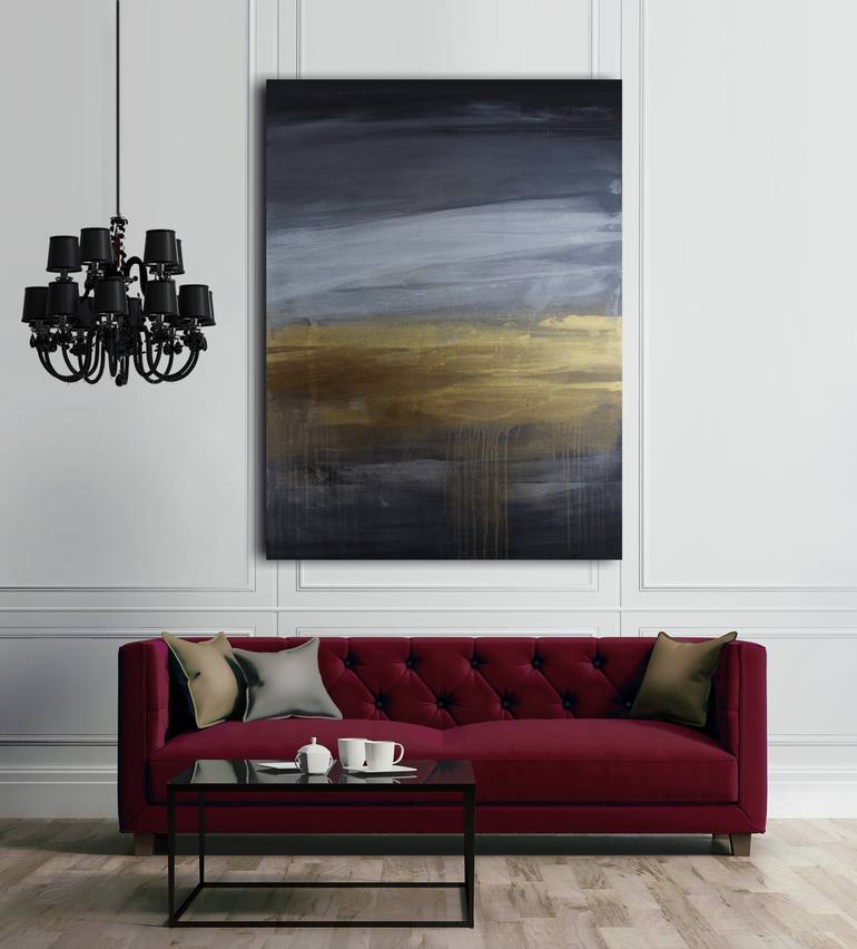 Original Modern Abstract Painting by Mary Maguire