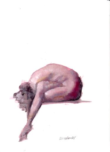 Print of Conceptual Nude Paintings by Emilio Martínez González-Delagranda