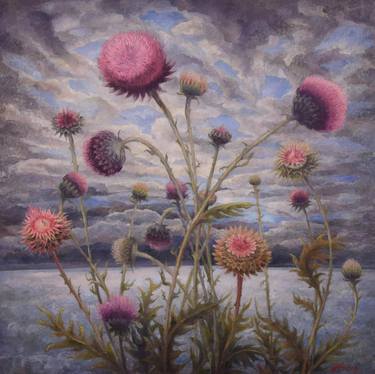 Original Floral Paintings by Gabriela Anitei