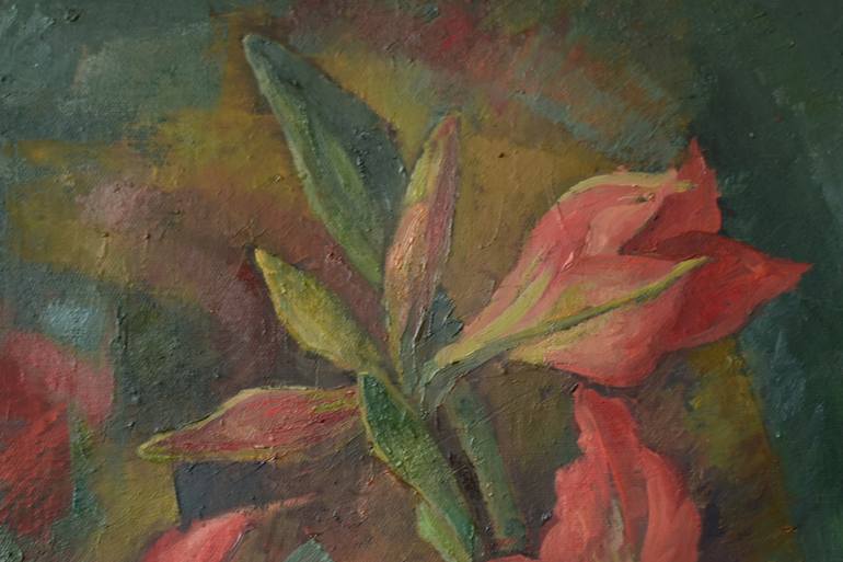 Original Botanic Painting by Gabriela Anitei