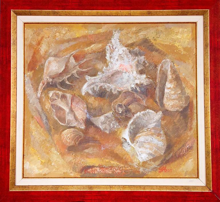 Original Figurative Beach Painting by Gabriela Anitei