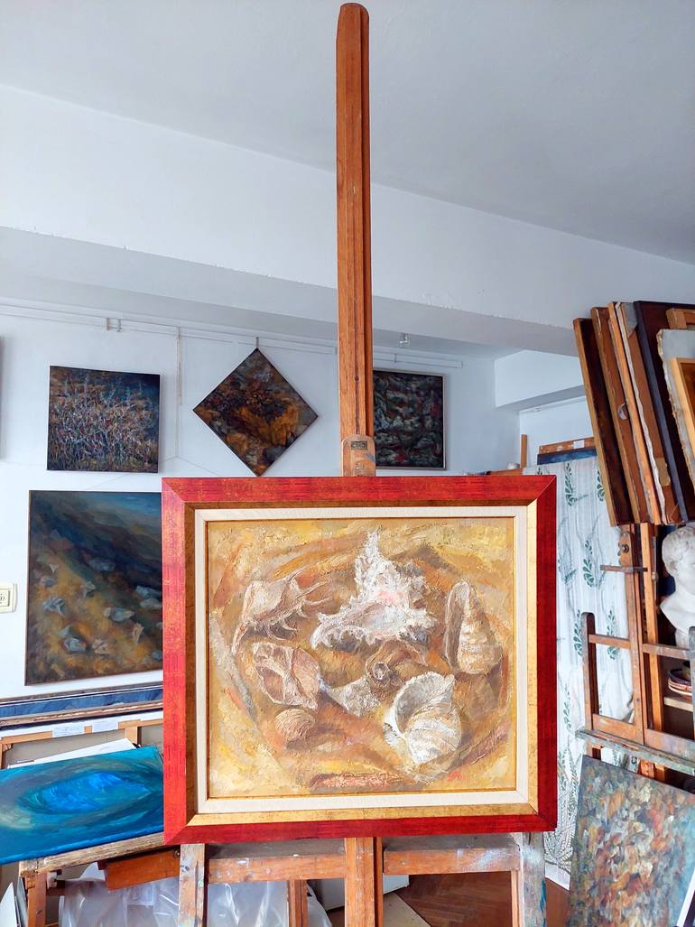 Original Figurative Beach Painting by Gabriela Anitei