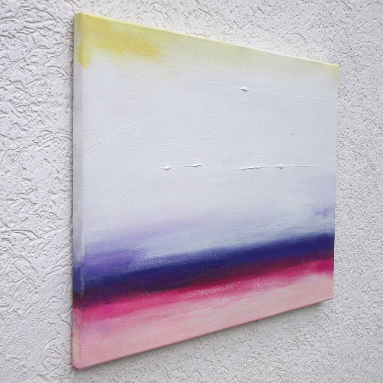 Original Minimalism Abstract Painting by ann malko