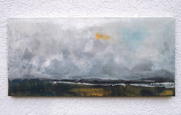Original Conceptual Abstract Painting by Ann Malko