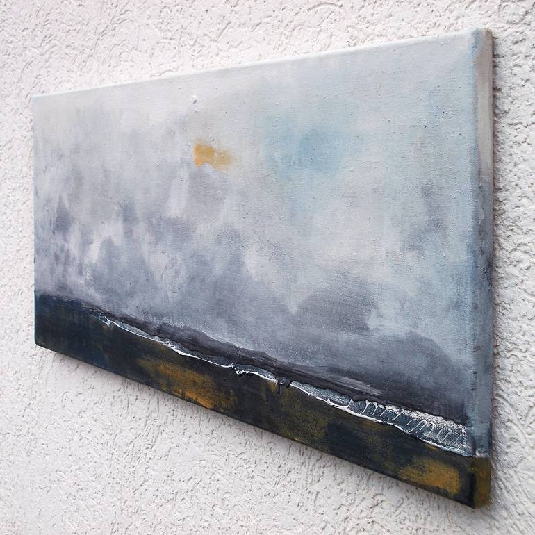 Original Conceptual Abstract Painting by Ann Malko