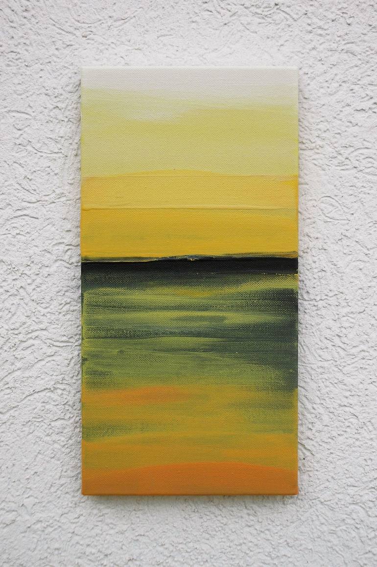 Original Conceptual Abstract Painting by Ann Malko
