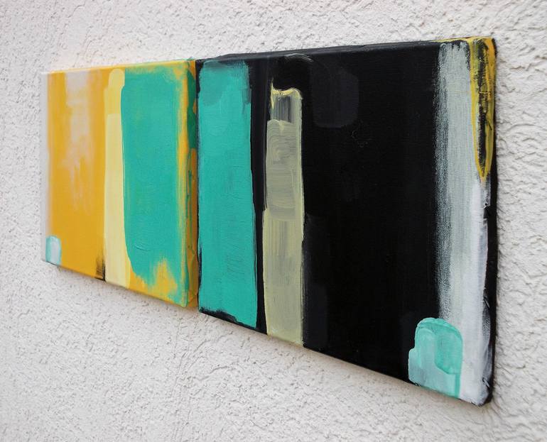 Original Conceptual Abstract Painting by ann malko