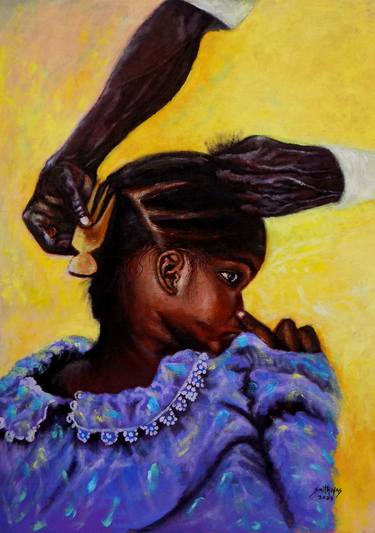 Original Health & Beauty Paintings by Smith Olaoluwa