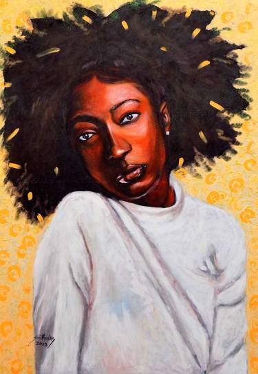 Original Women Paintings by Smith Olaoluwa