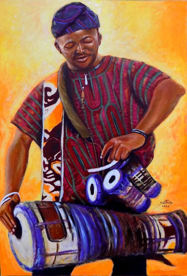 Print of World Culture Paintings by Smith Olaoluwa