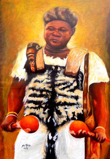 Original Pop Culture/Celebrity Paintings by Smith Olaoluwa