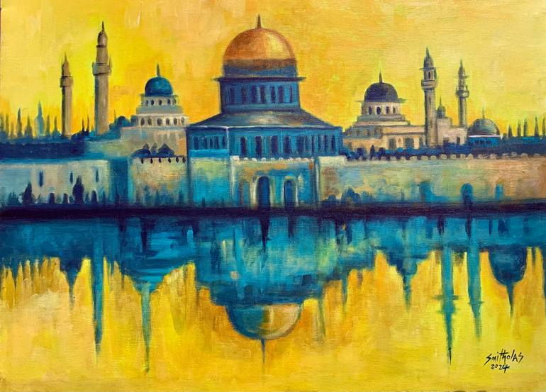Blue Mosque paintings | Saatchi Art