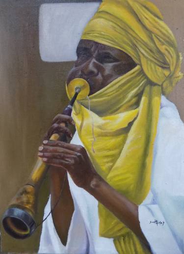 Original Abstract Music Paintings by Smith Olaoluwa