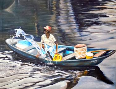 Original Places Paintings by Smith Olaoluwa