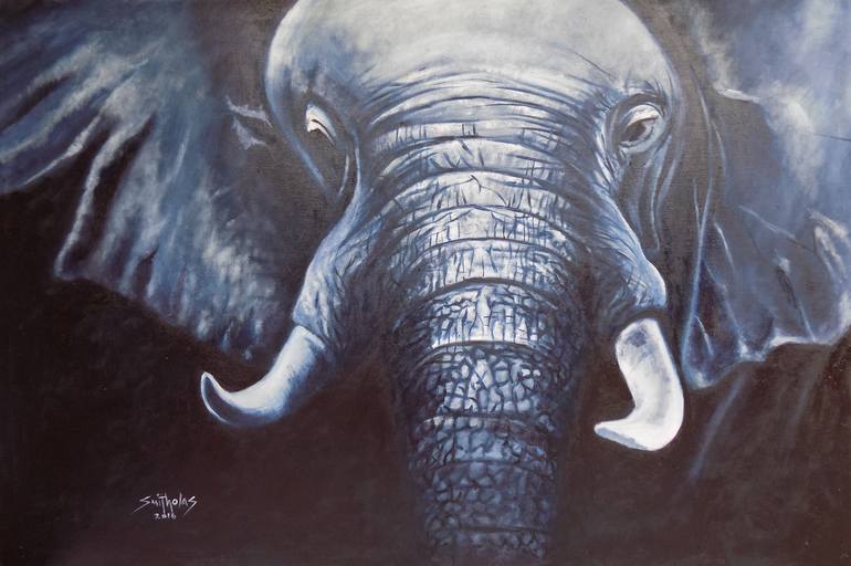 Print of Art Deco Animal Paintings by Smith Olaoluwa