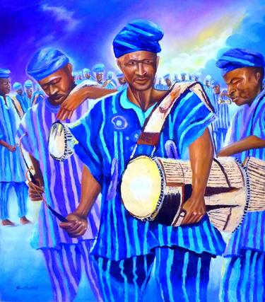 Print of Culture Paintings by Smith Olaoluwa