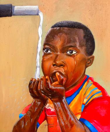 Original Children Paintings by Smith Olaoluwa