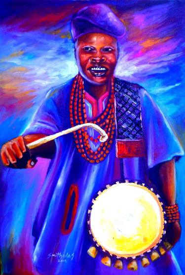 Otun Onilu Alaafin Oyo Drummer thumb