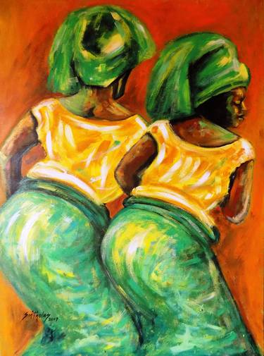 Original Performing Arts Paintings by Smith Olaoluwa