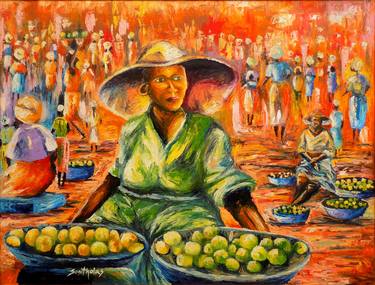 Print of World Culture Paintings by Smith Olaoluwa