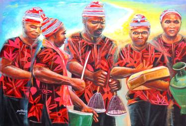 Original Fine Art Music Paintings by Smith Olaoluwa